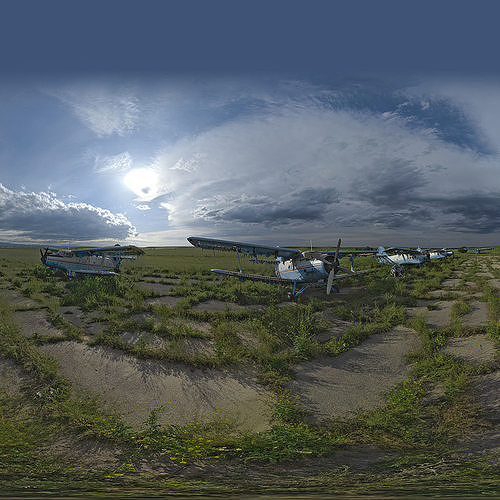 HDR - Abandoned Airplanes 3D model