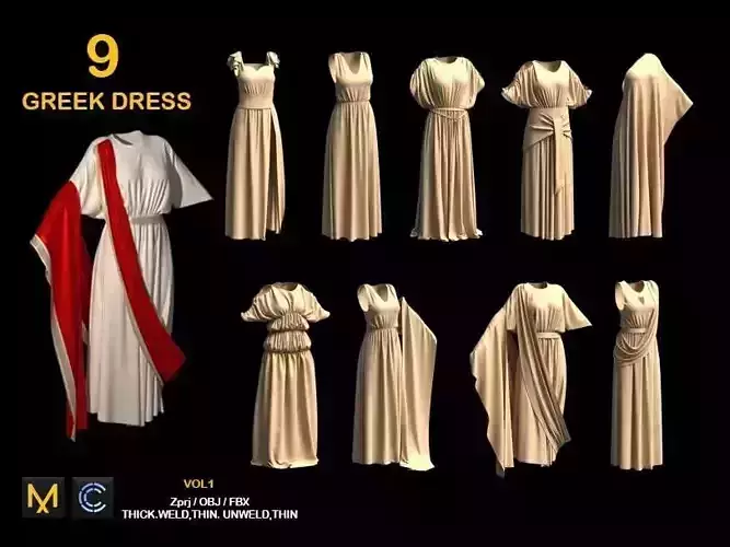 9 GREEK DRESS
