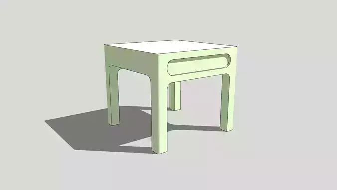 Bank made in SketchUp