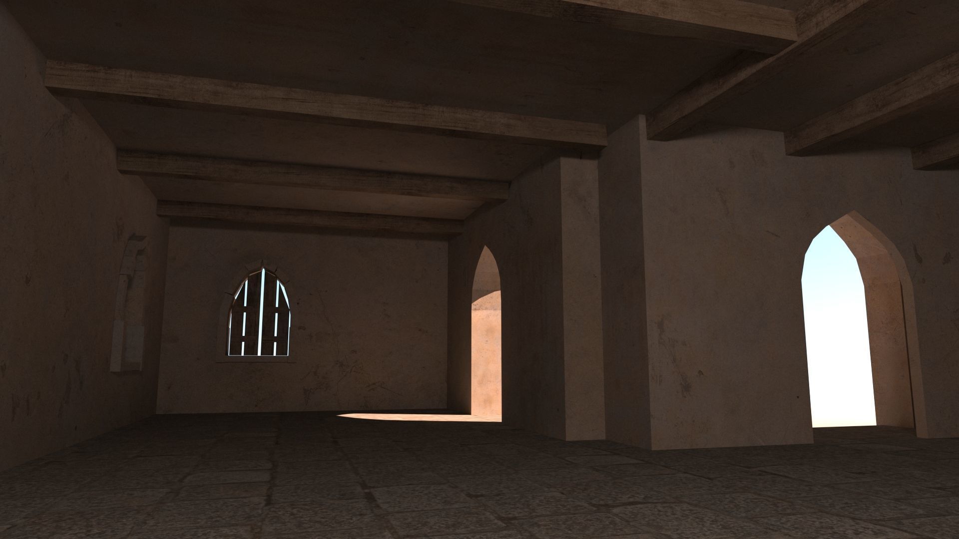 Arab x8 Low-poly 3D model_5