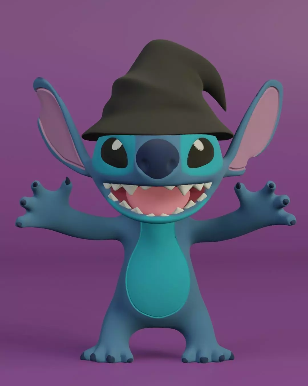 Stitch Halloween Free 3D print model