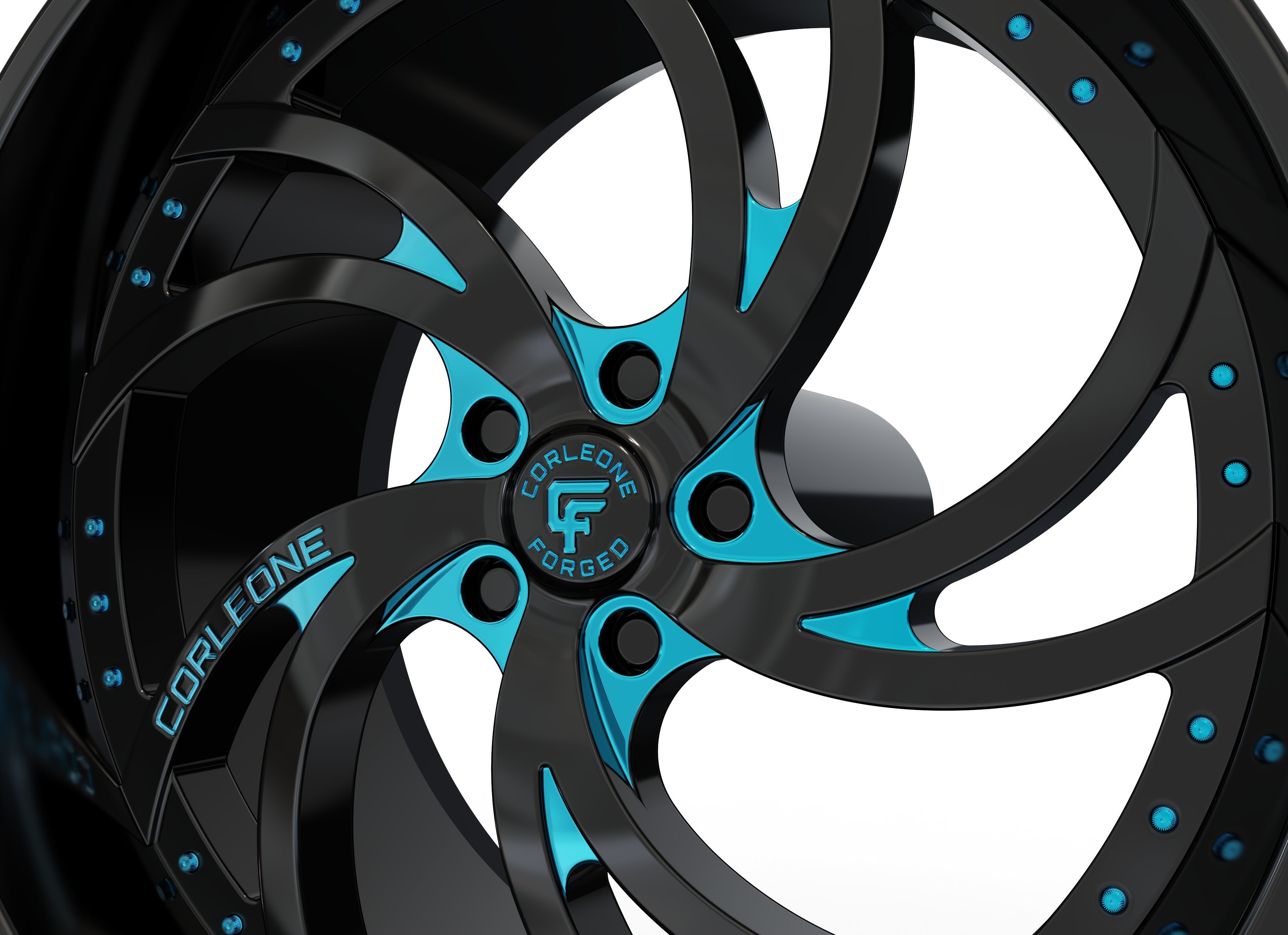 corleone ASARO dually wheel  3D print model_2