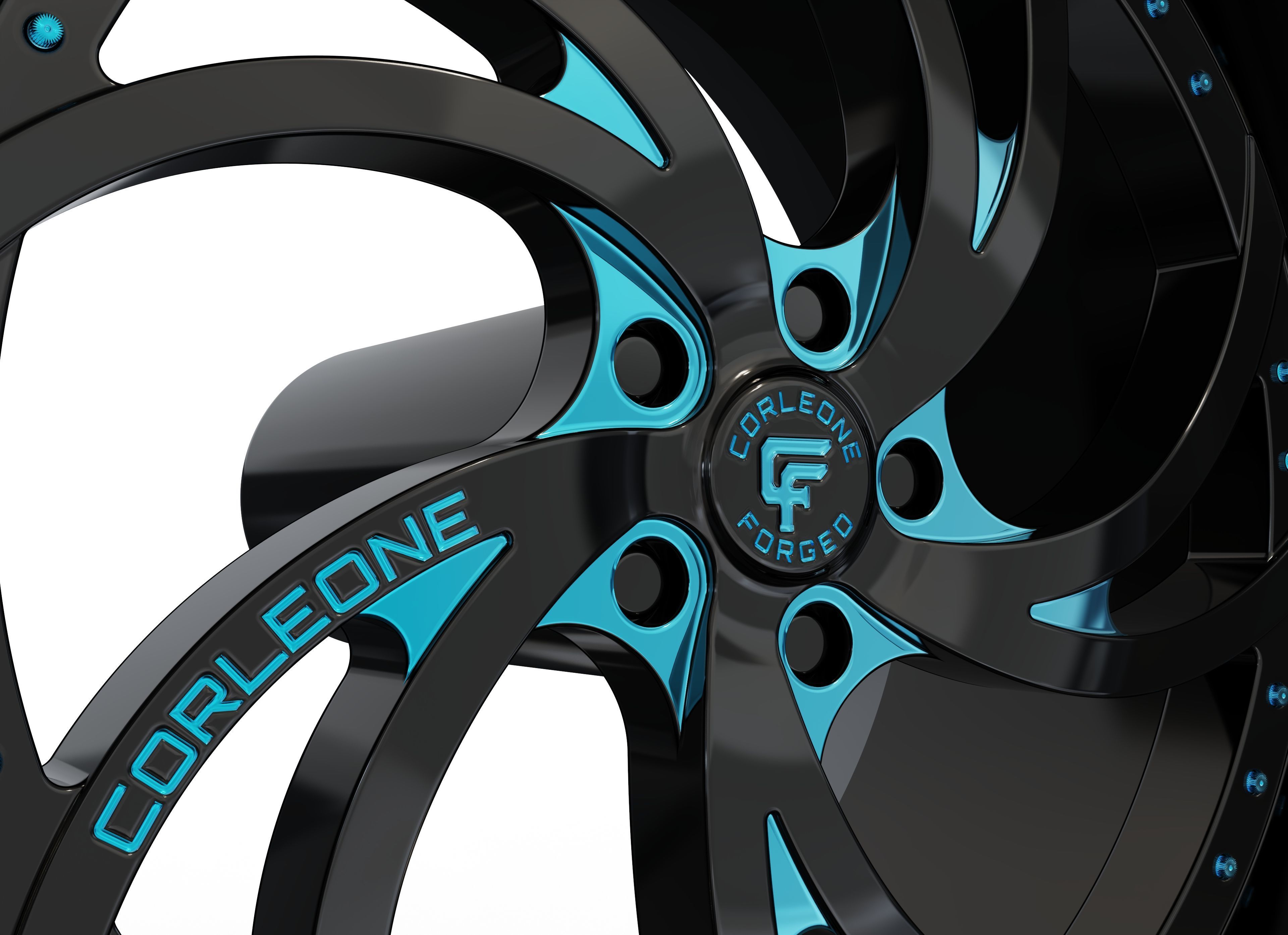 corleone ASARO dually wheel  3D print model_3