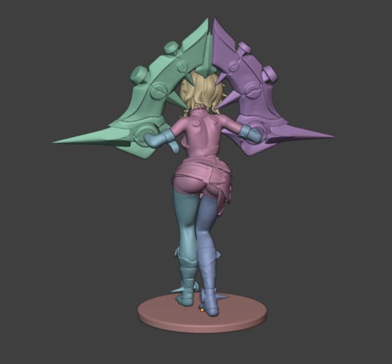 Briar League of Legends Ready For Printing 3D print model_3