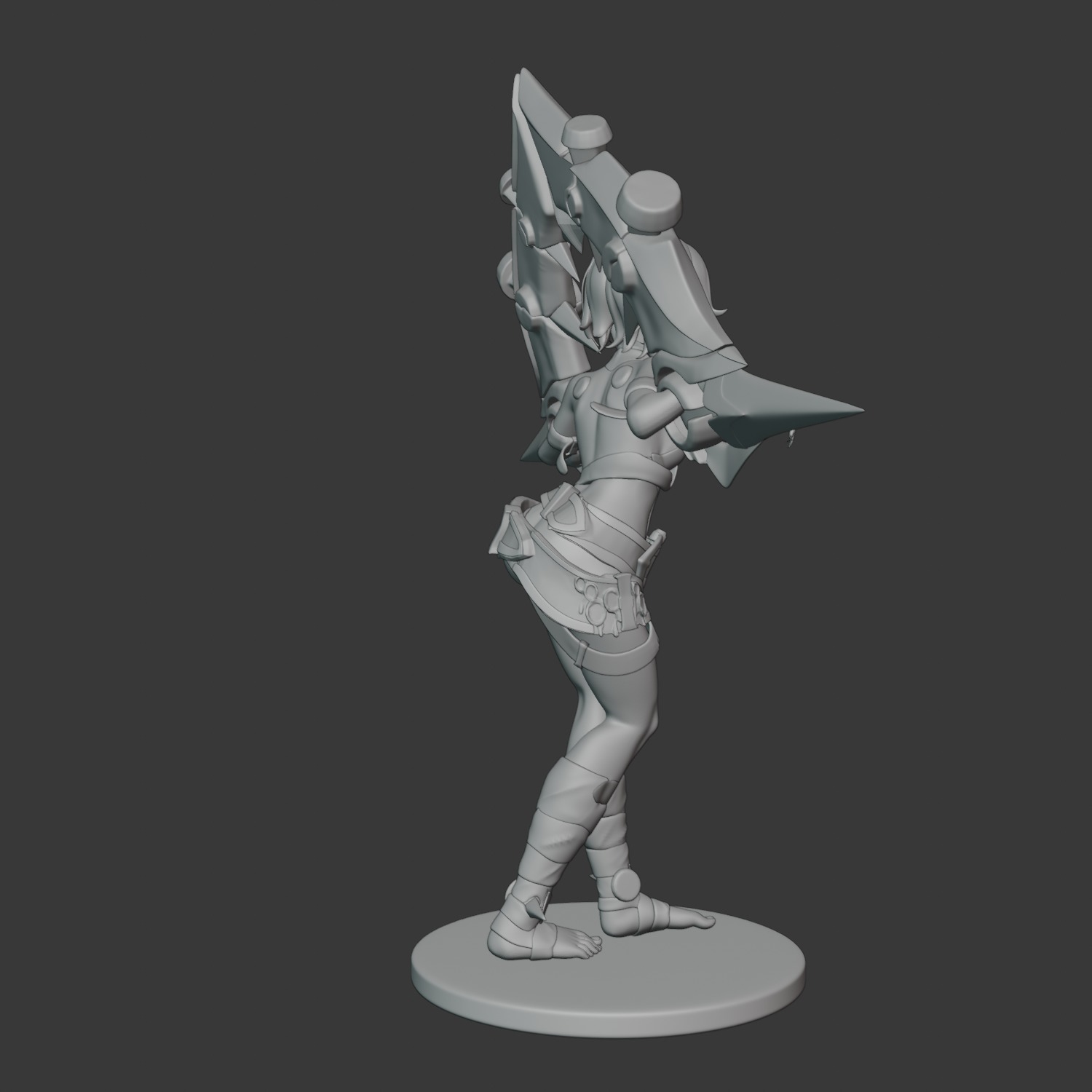 Briar League of Legends Ready For Printing 3D print model_8