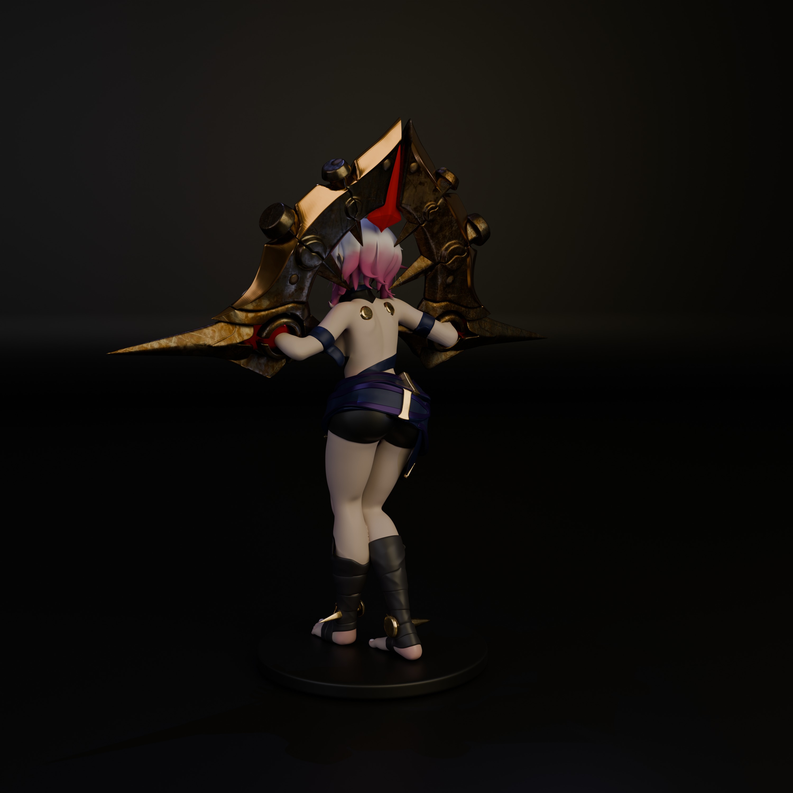 Briar League of Legends Ready For Printing 3D print model_1