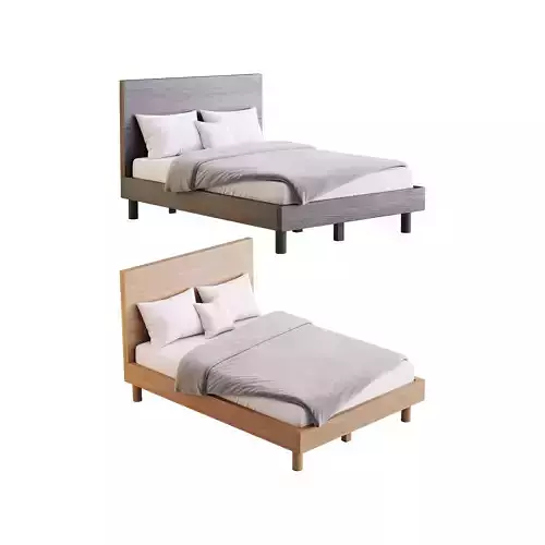 Royard Oaktree Full Size Platform Bed