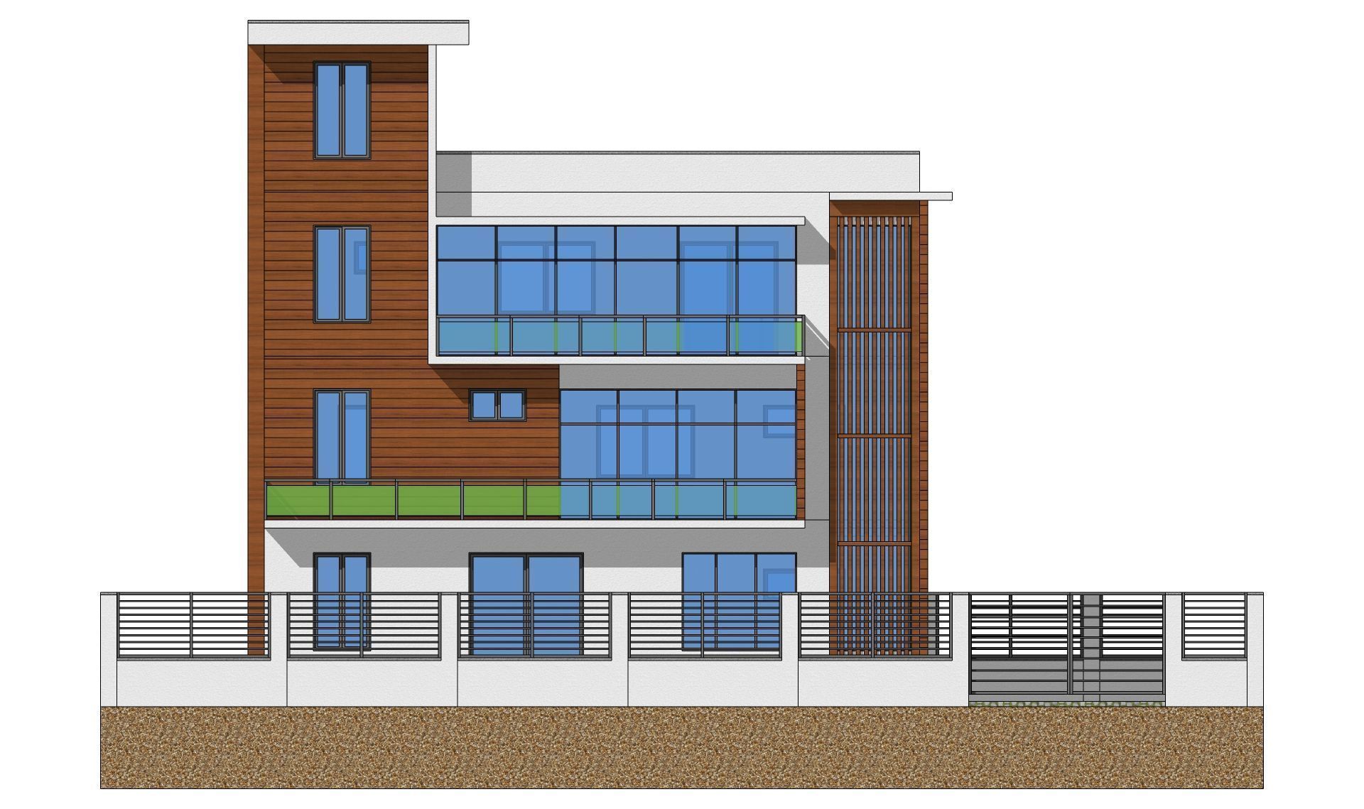 Modern House 5 3D model_14