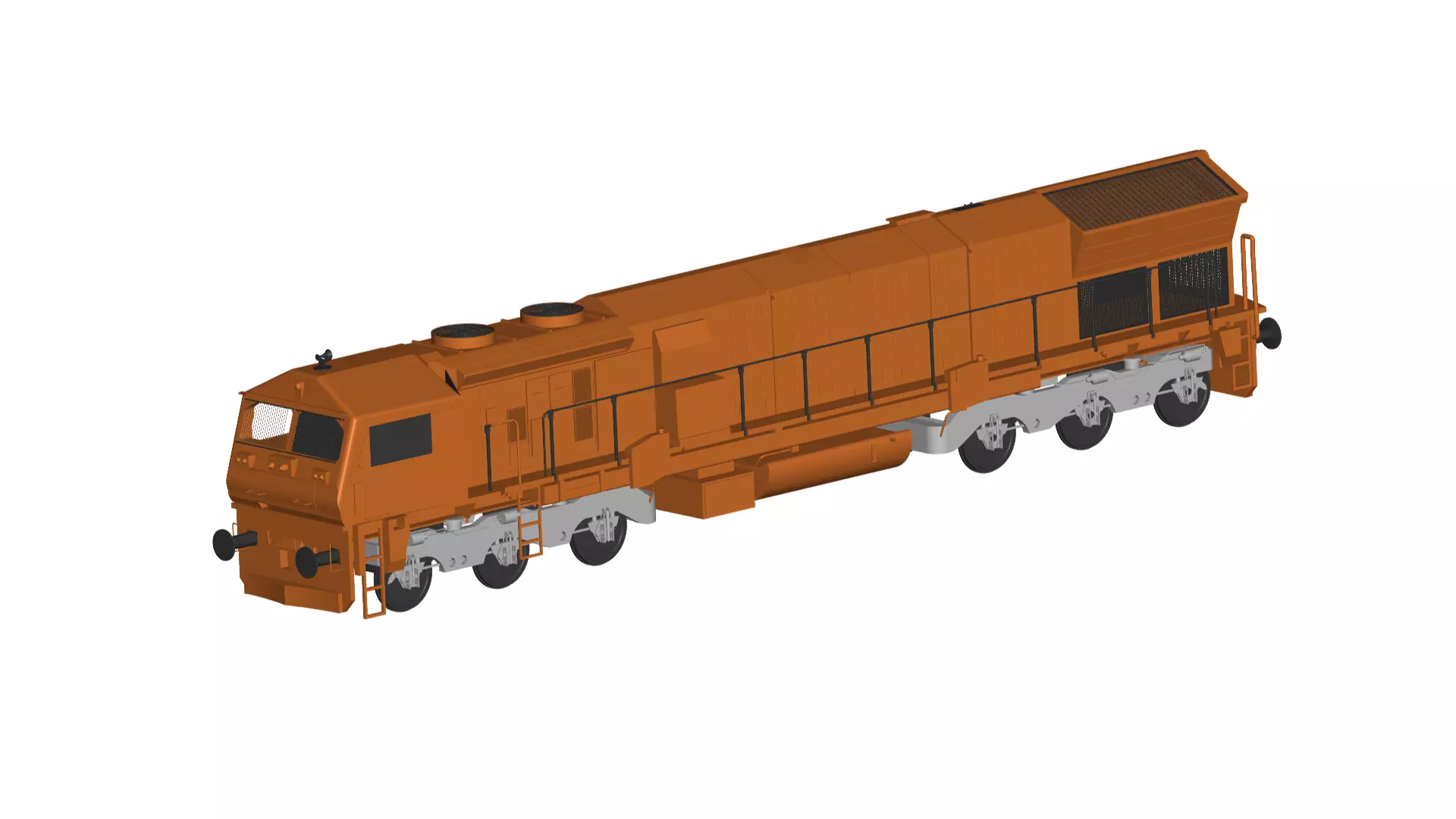 locomotive  3D model_0
