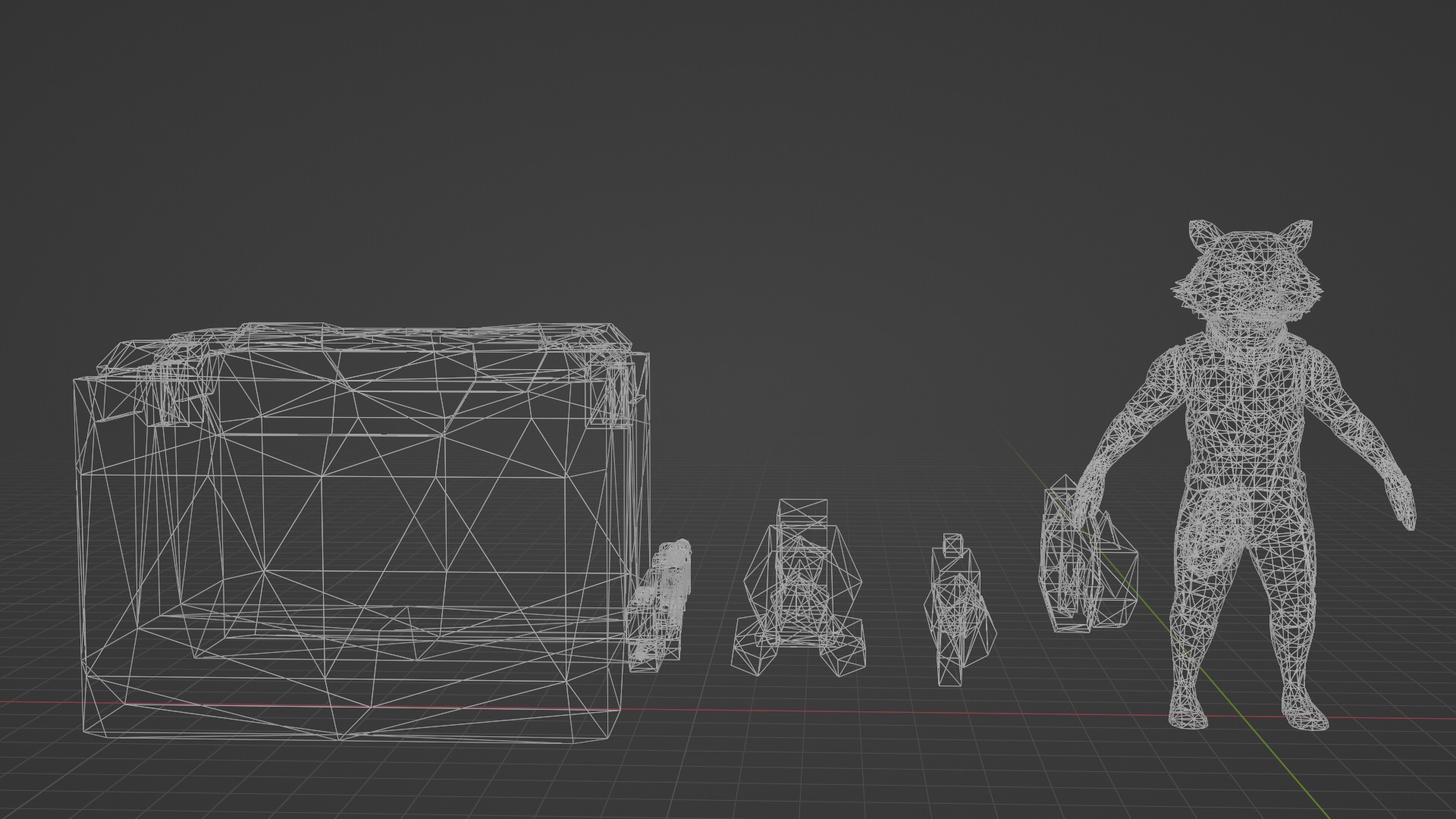 Rocket AE Team Suit Low-poly 3D model_12