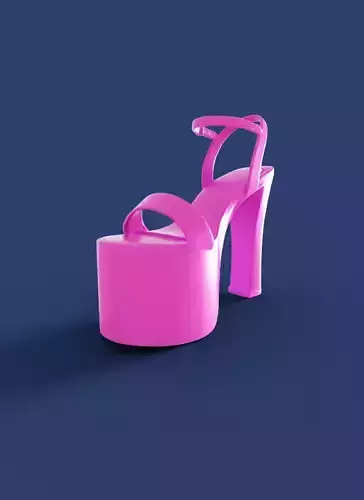 High heel stiletto sandal
