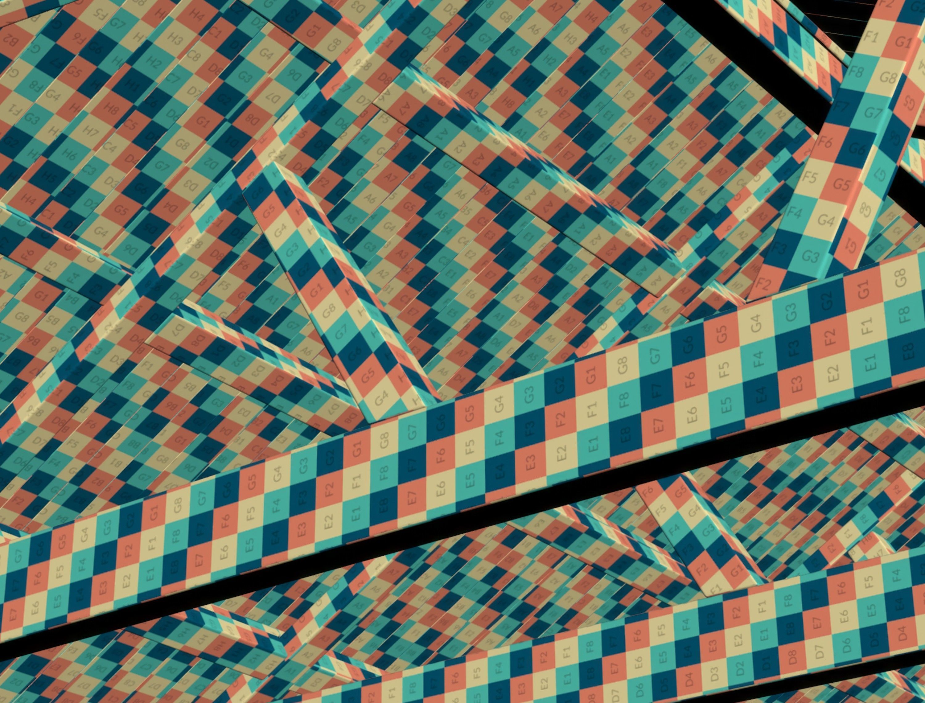 Wooden Ceiling V10  3D model_13