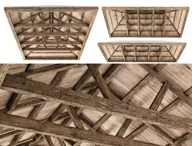 Wooden Ceiling V10 