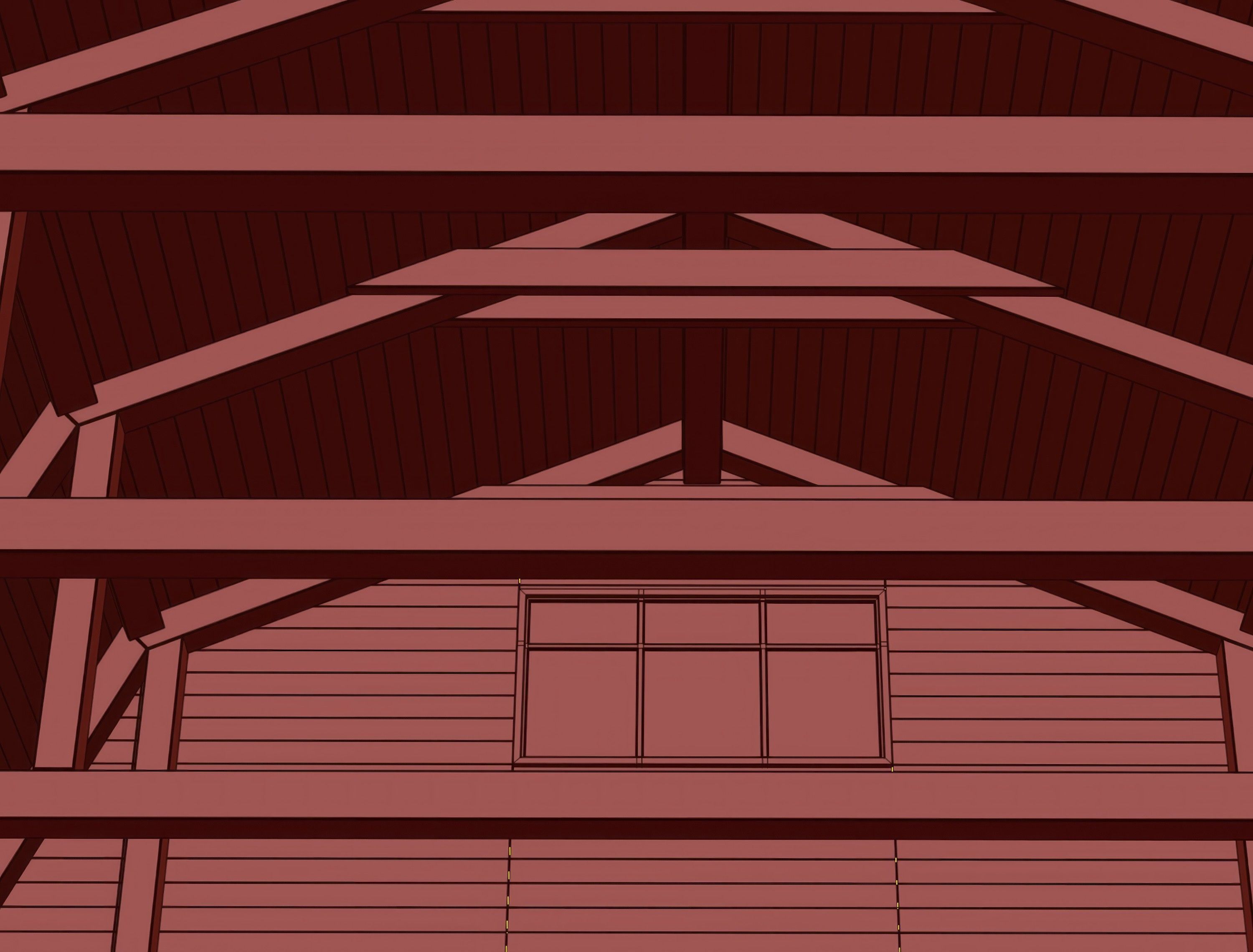 Wooden Ceiling V14  3D model_13