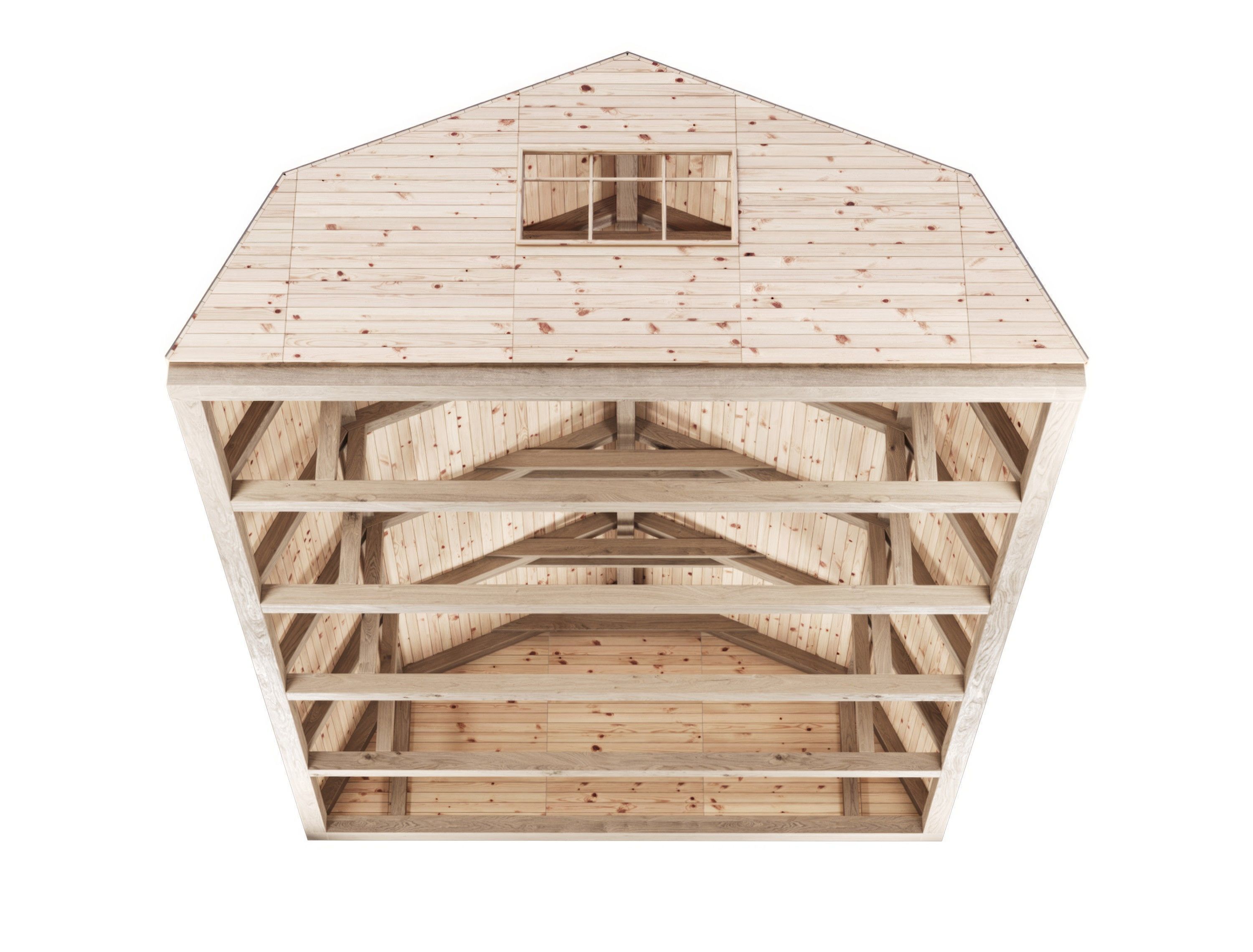 Wooden Ceiling V14  3D model_1