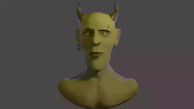 Goblin Character Bust 