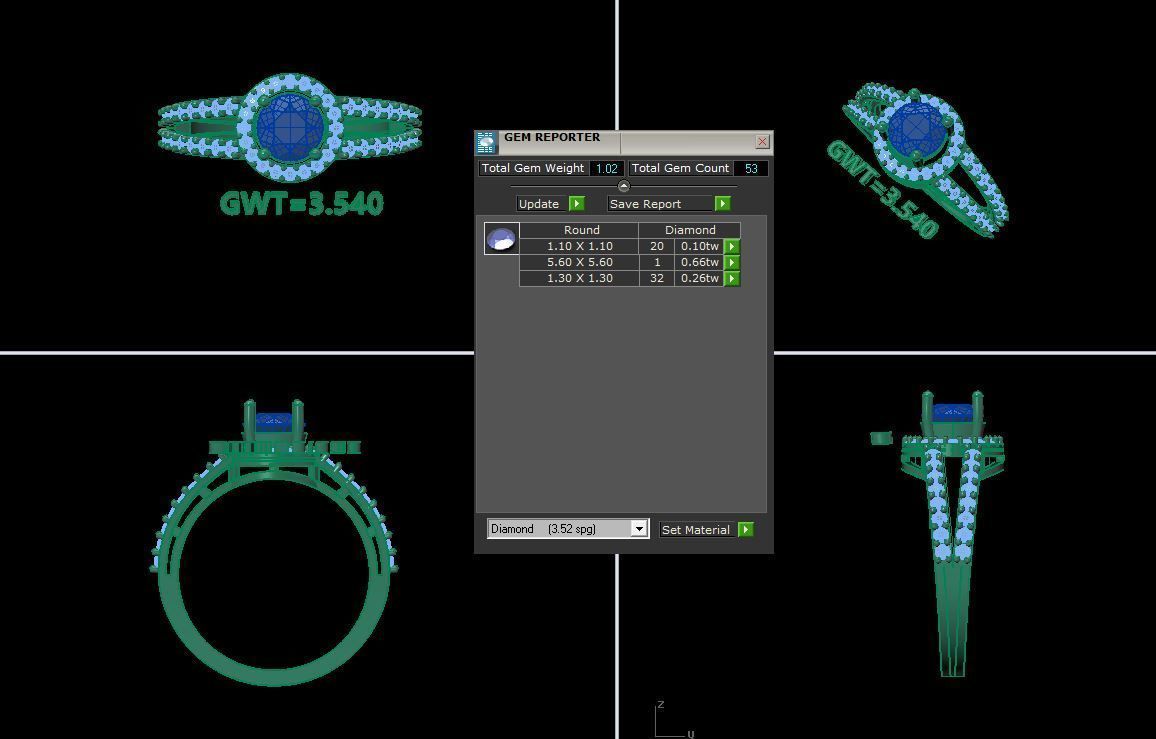 FASION RING 3D model_1