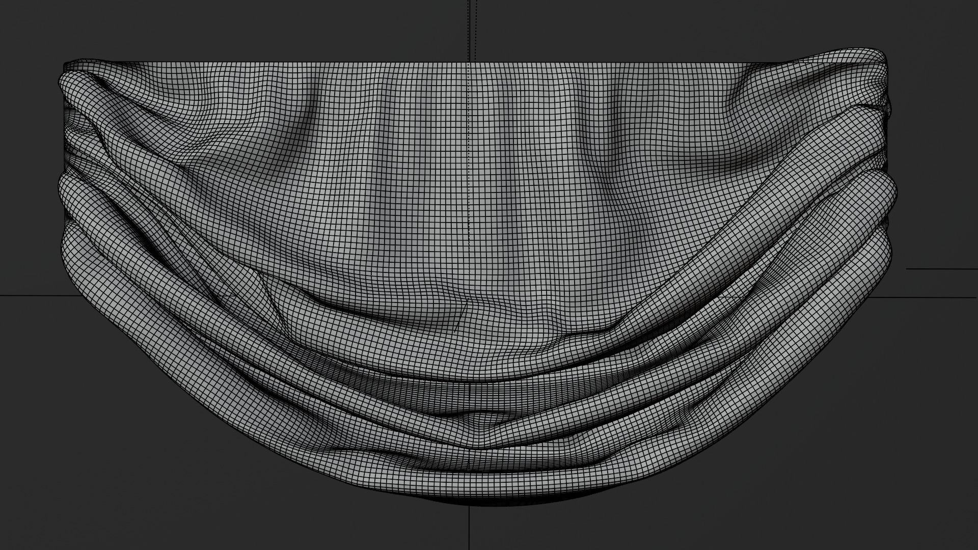 Presentation Curtains 3D model 3D model_3