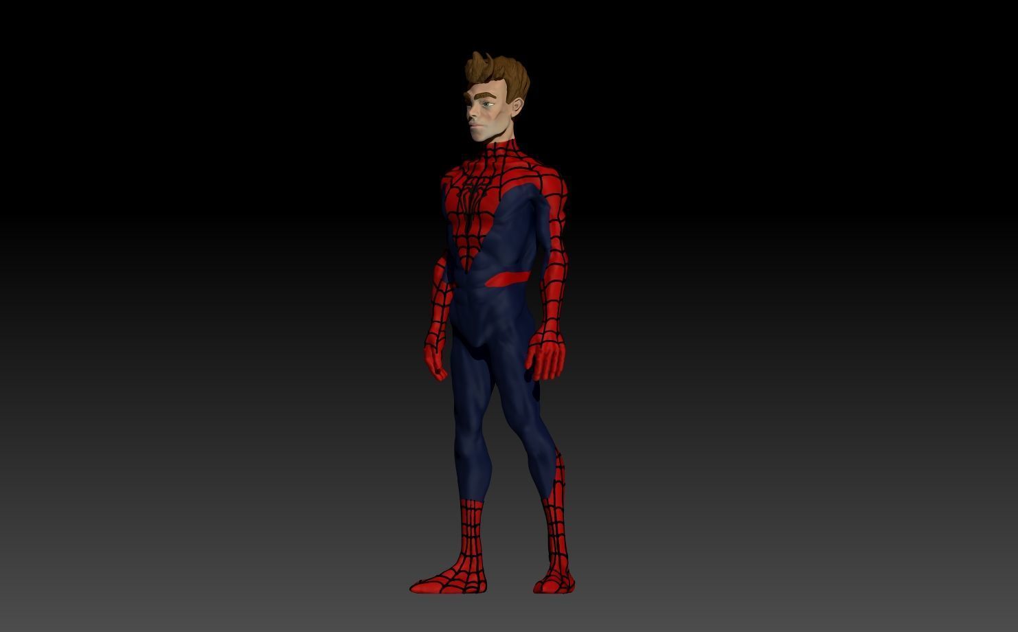 Spiderman 3D model_7