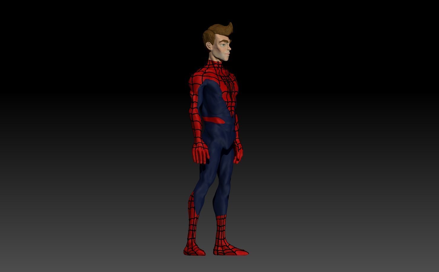 Spiderman 3D model_3