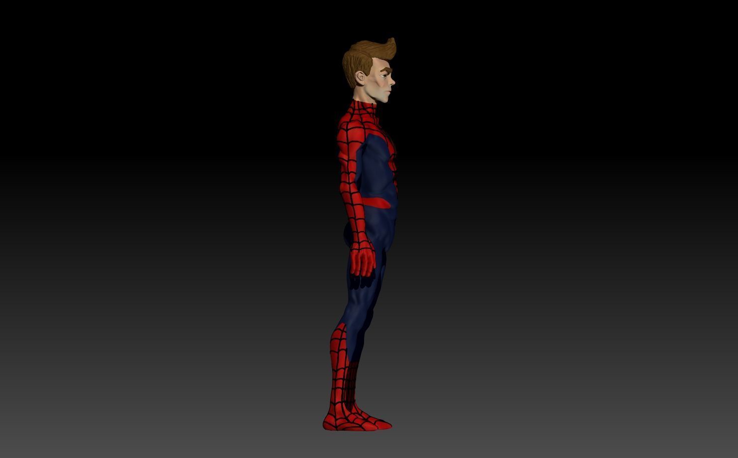 Spiderman 3D model_6