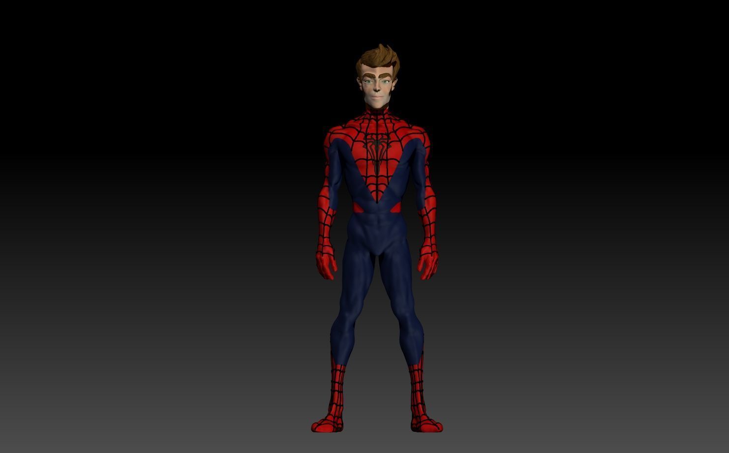 Spiderman 3D model_5