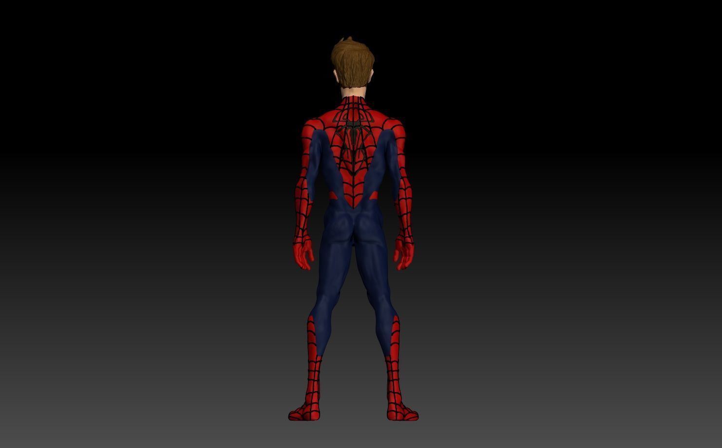 Spiderman 3D model_4