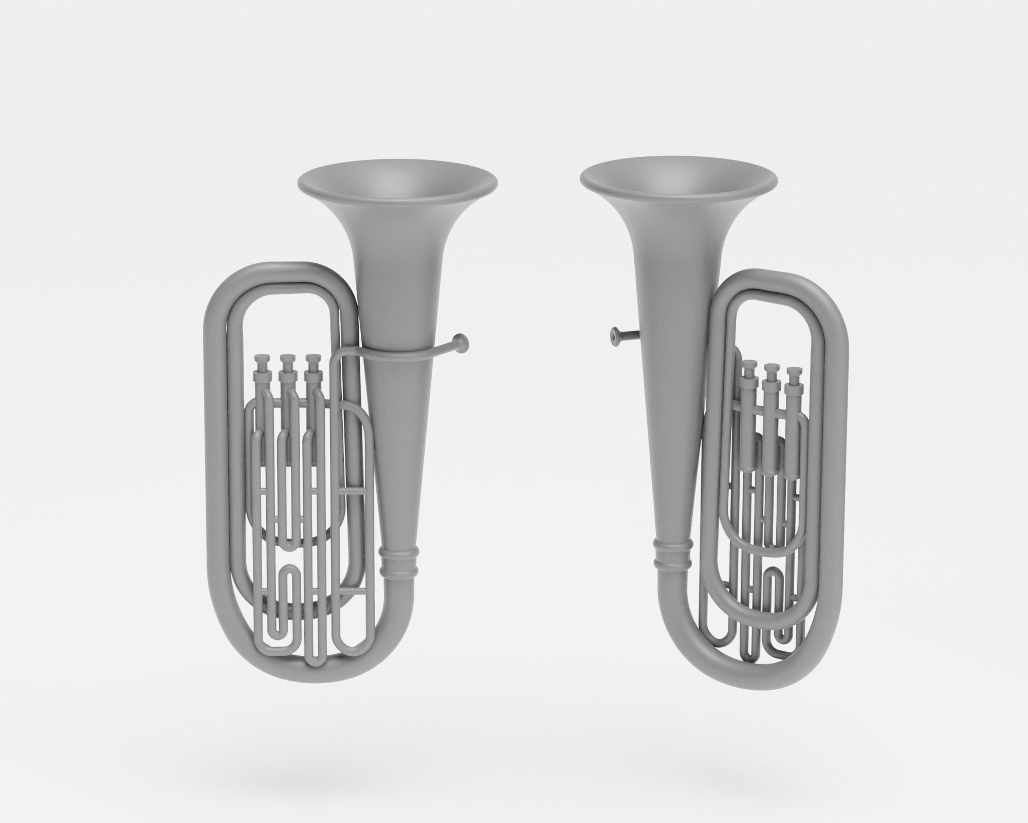 Musical Instruments Pack - 1-35 diorama accessories supported 3D print model_4