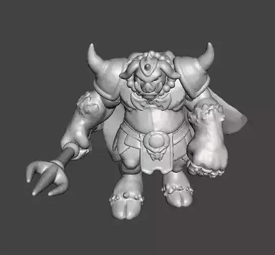 GANON MONSTER MINIATURE MODEL FOR FANTASY GAMES RPG AND DND