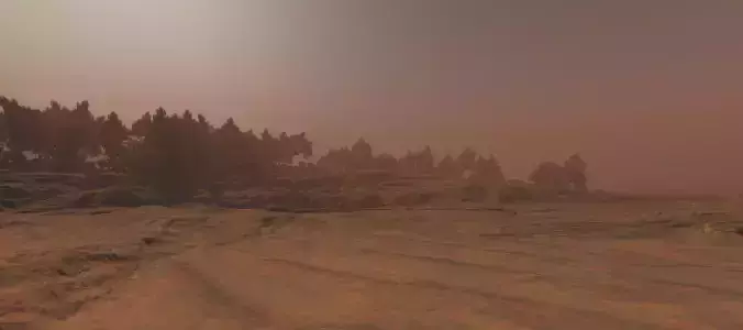 Rocky terrain  3D model