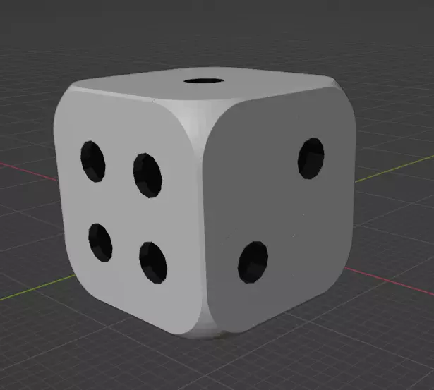 game die Free 3D print model_0