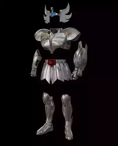 ARMADURA DE CISNE - HYOGA - SAINT SEIYA 3D print model
