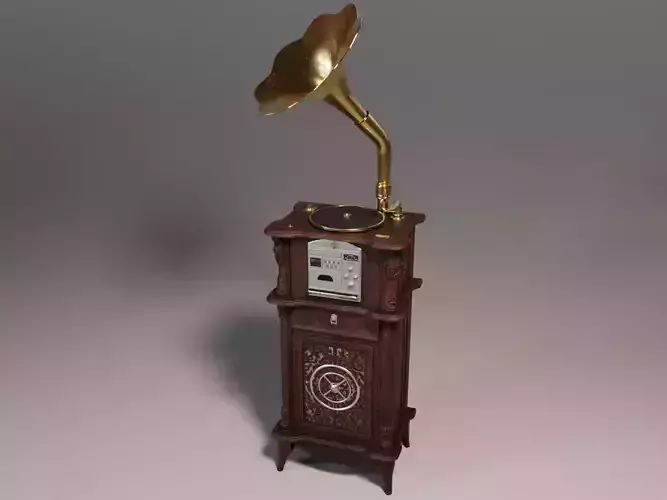 Tabletop Gramophone