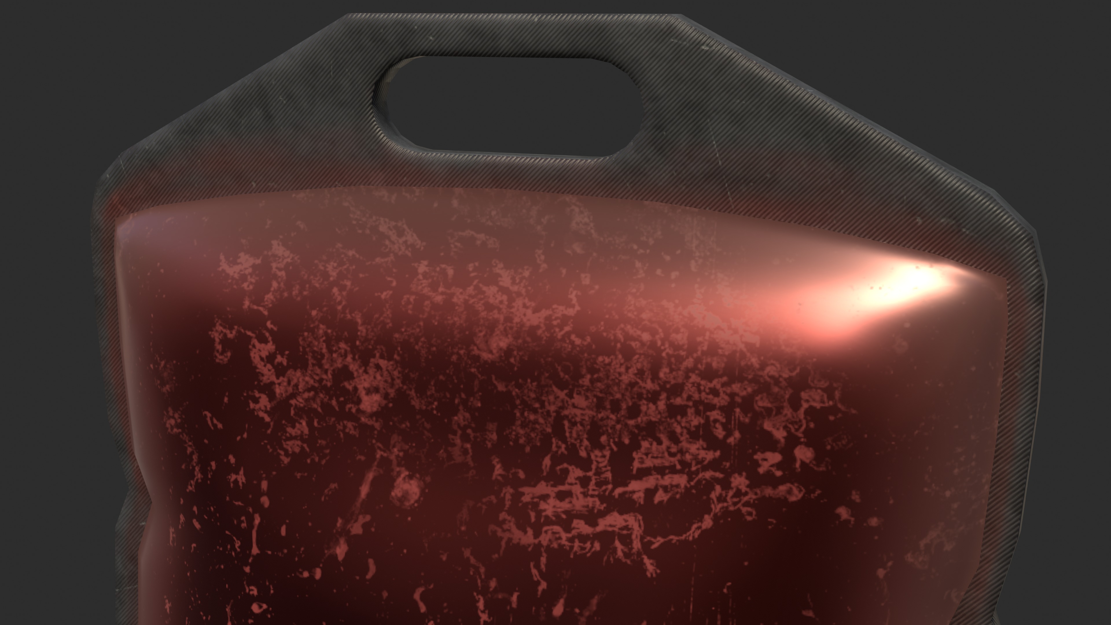 BloodBag Low Poly Low-poly 3D model_13