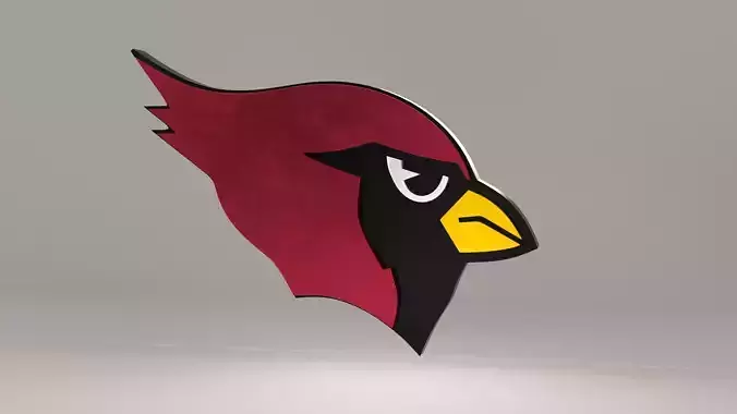 NFL Arizona Cardinals Logo 3D model