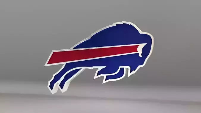 NFL Buffalo BIlls Logo 3D model