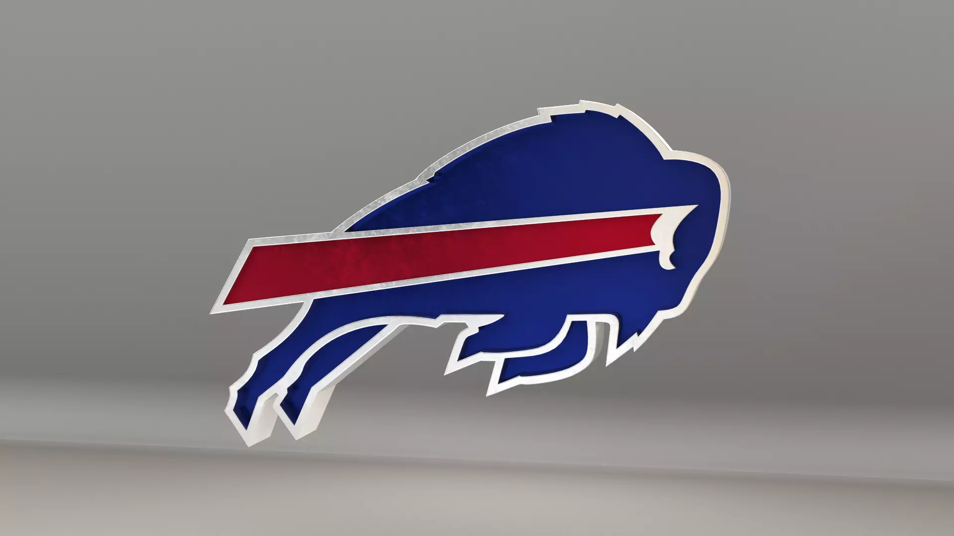 NFL Buffalo BIlls Logo 3D model