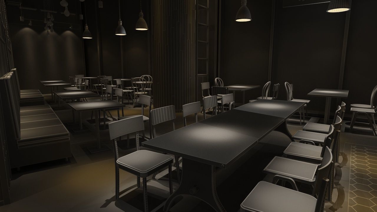 Restaurant 4 3D model_18