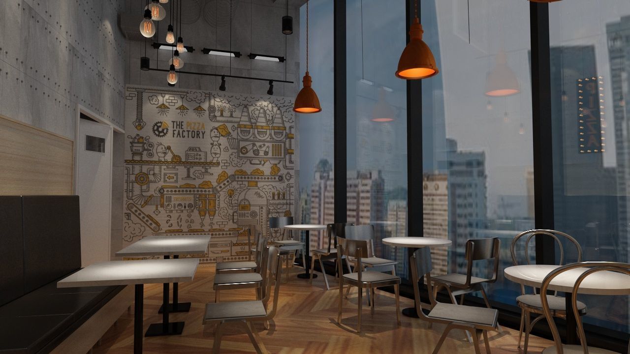 Restaurant 4 3D model_7