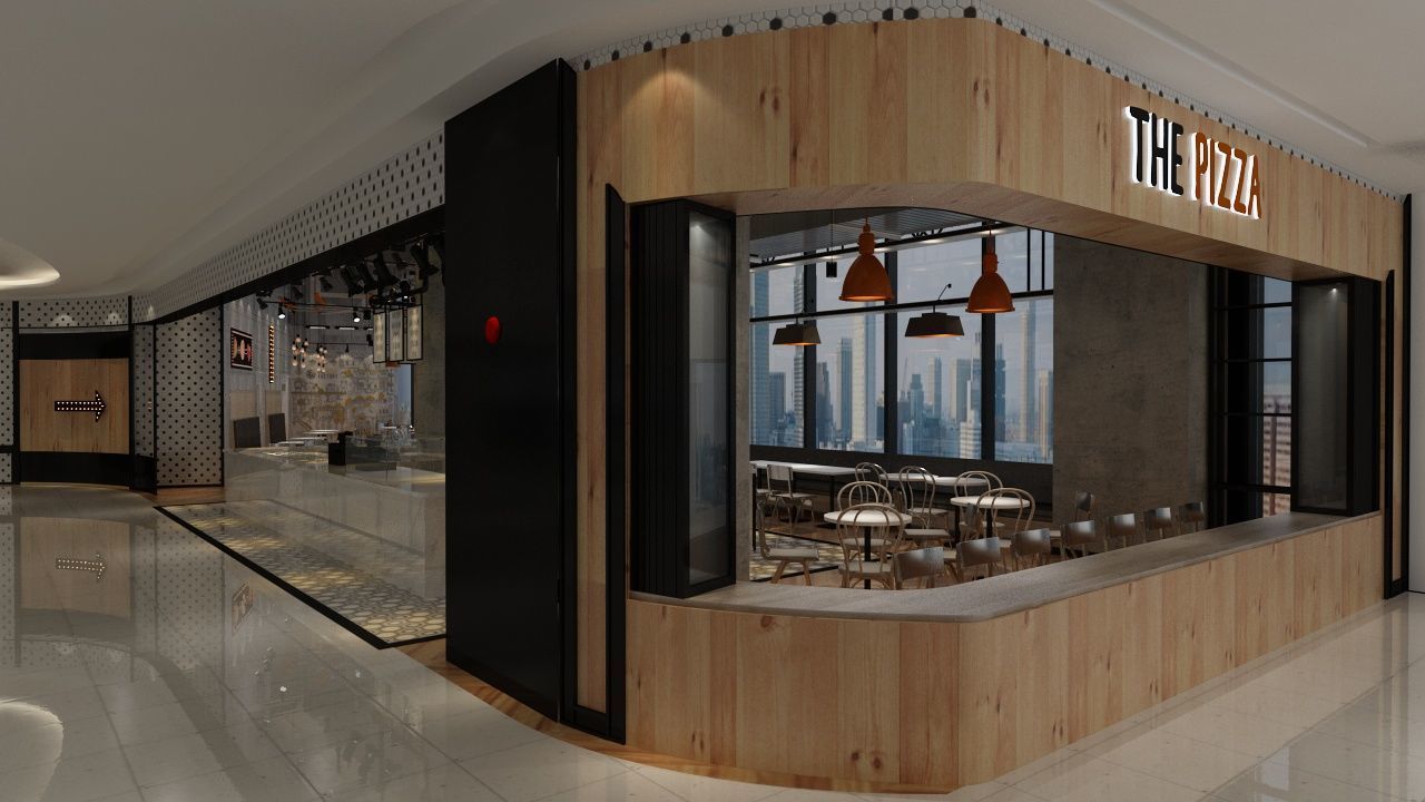 Restaurant 4 3D model_1