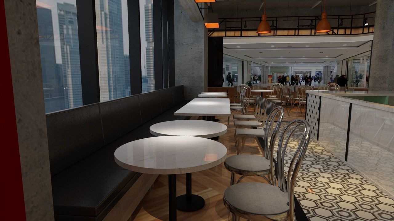 Restaurant 4 3D model_10