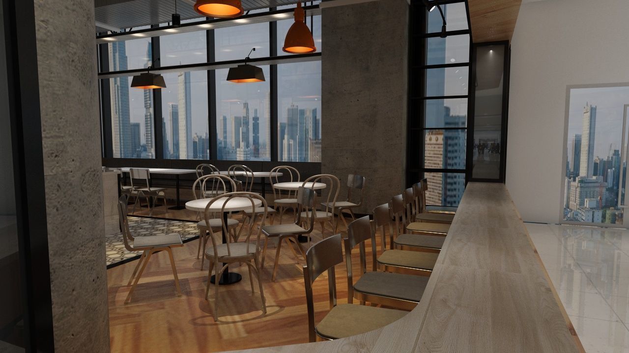 Restaurant 4 3D model_13