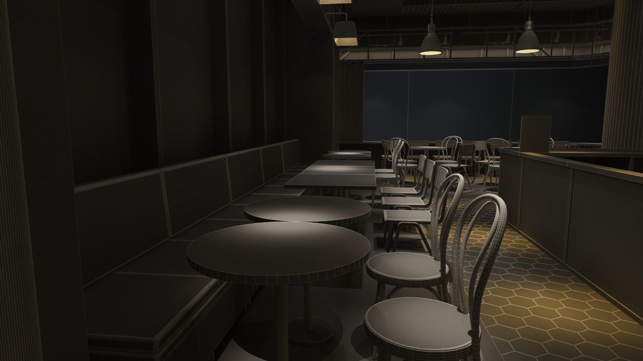Restaurant 4 3D model_21