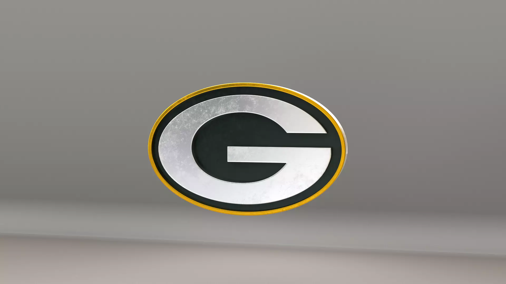 NFL GreenBay Packers Logo 3D model_0