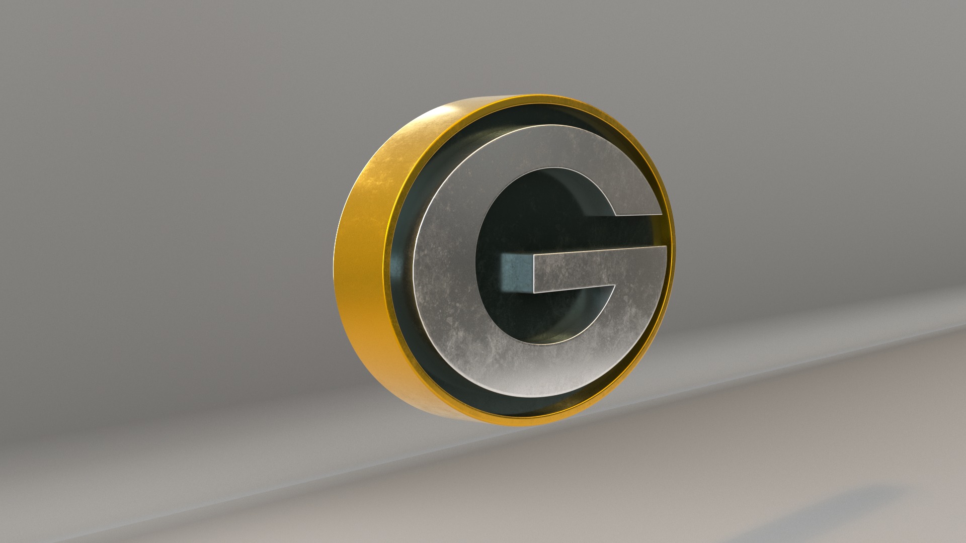 NFL GreenBay Packers Logo 3D model_4