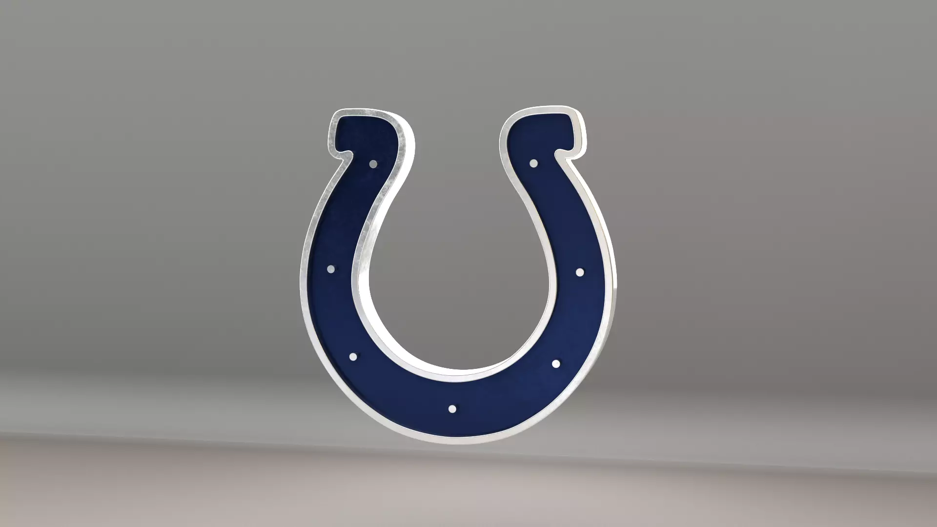 NFL Indianapolis Colts Logo 3D model