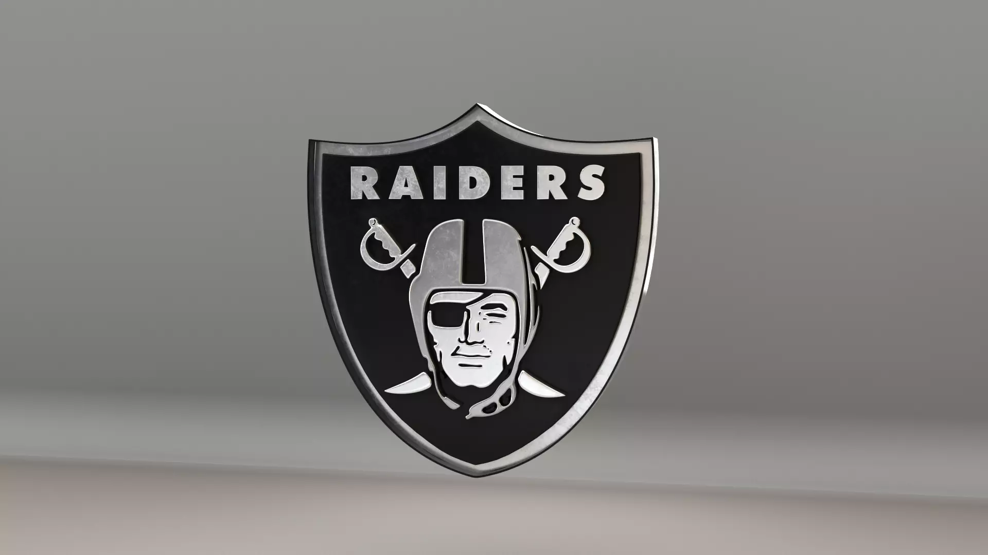 NFL Las Vegas Raiders Logo 3D model_0