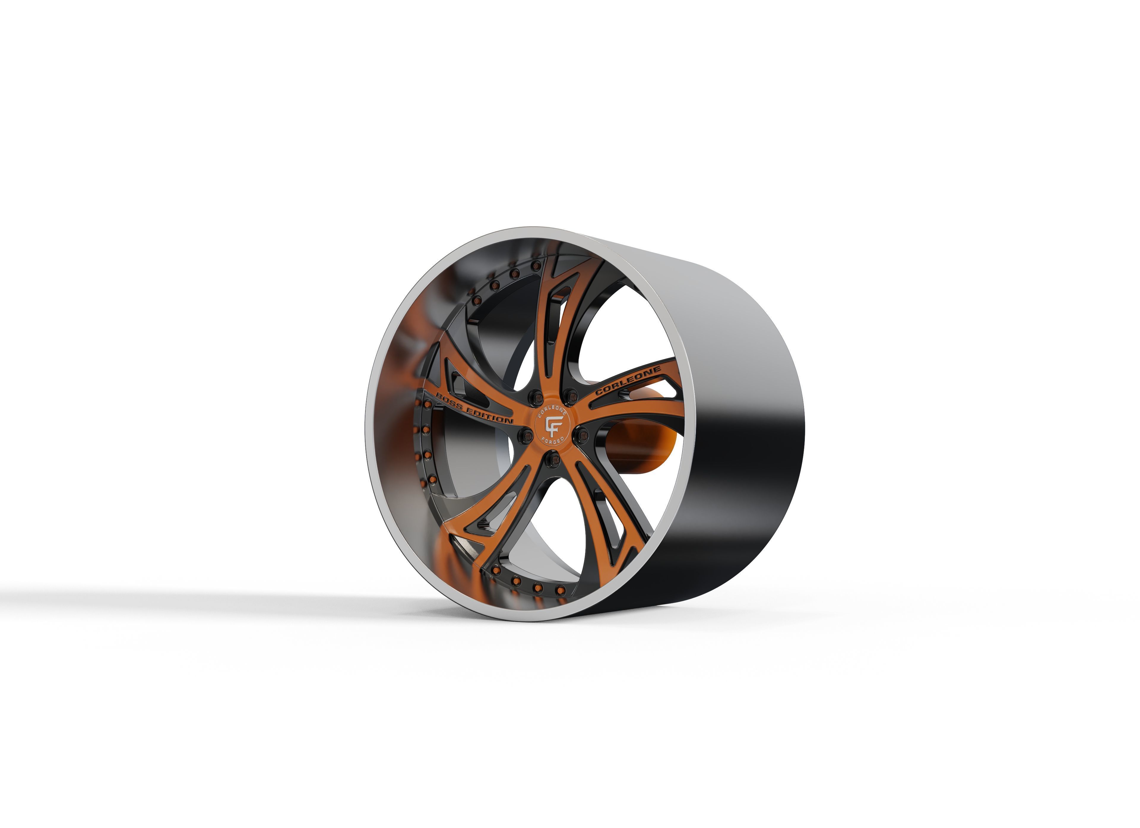 corleone donno wheel  3D print model_1