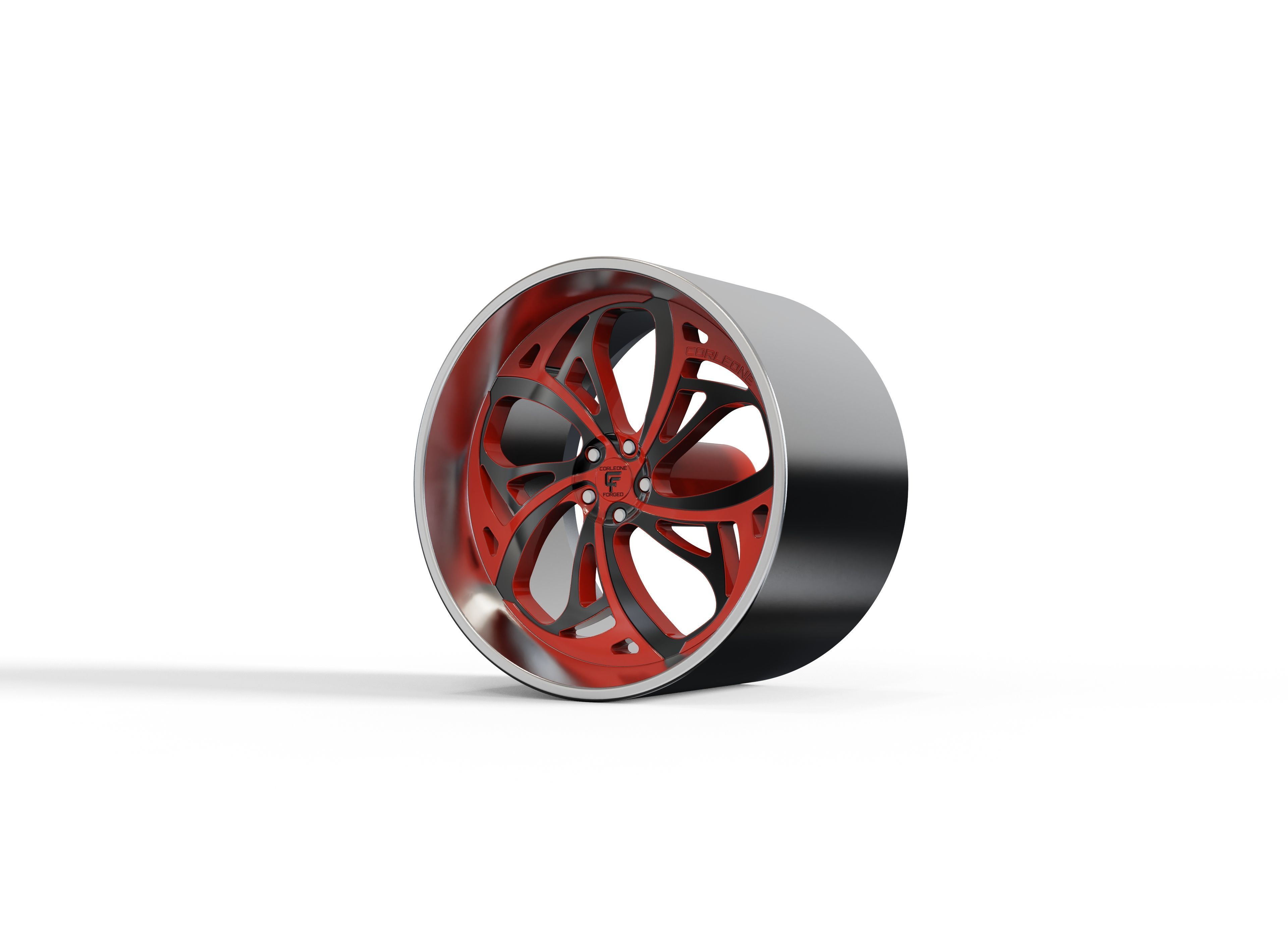 corleone farina wheel 3D print model_1