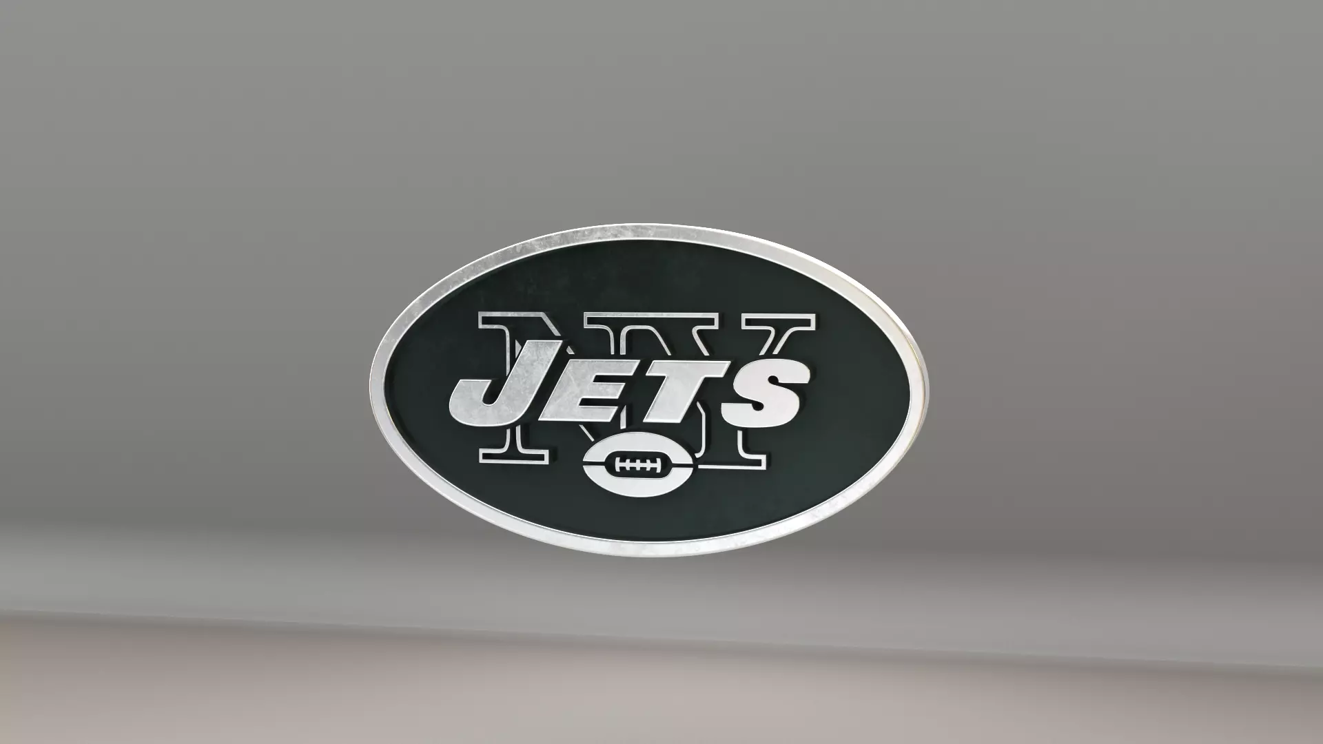 NFL New York Jets Logo 3D model_0
